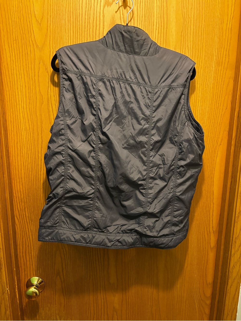 Carhartt Vest in Dark Gray Blue with Logo Tag - Picture 3 of 3
